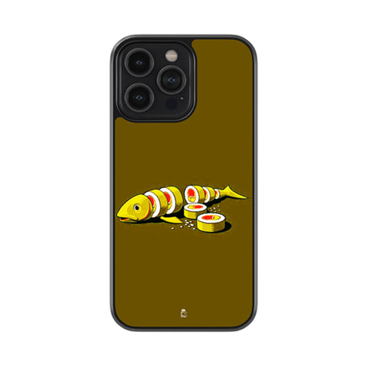 Slices Of Tuna Glossy Metal Case