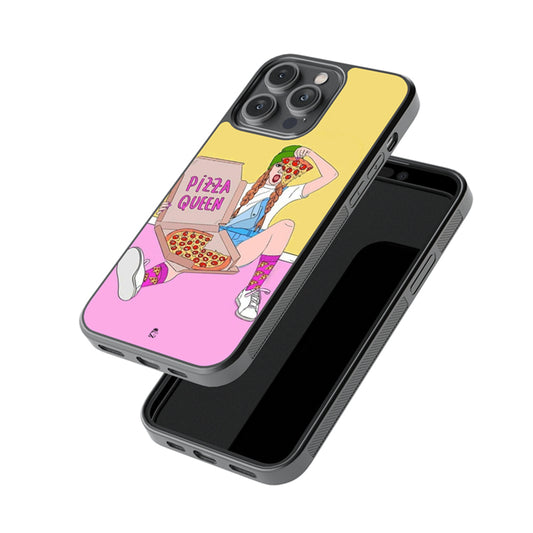 Pizza Queen Glossy Metal Case
