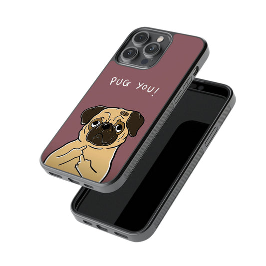 Pug You Glossy Metal Case