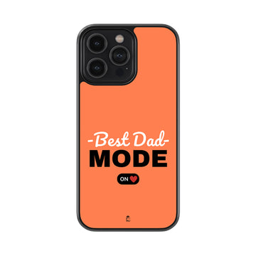 Best Dad Mode On Glossy Metal Case