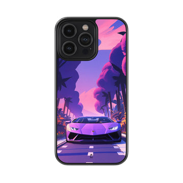 Modern Beauty Lamborghini Glossy Metal Case