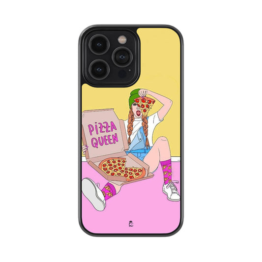 Pizza Queen Glossy Metal Case