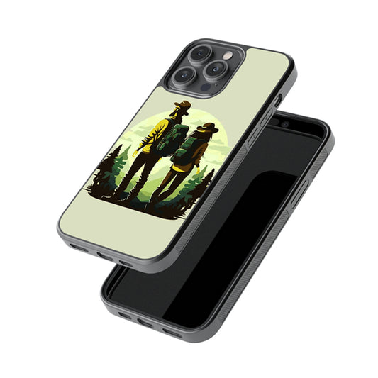 Commuter Couples Glossy Metal Case