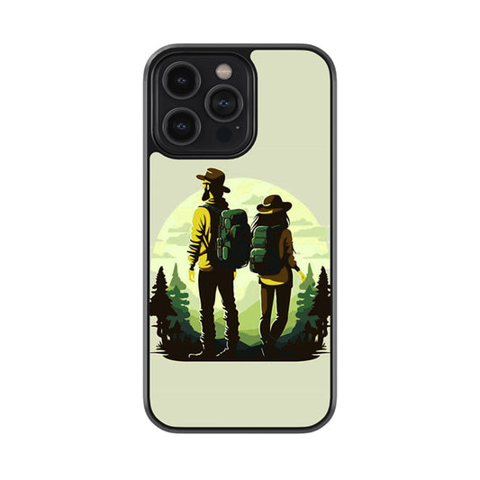 Commuter Couples Glossy Metal Case