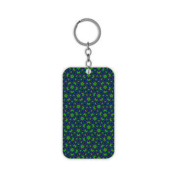 Green Wallpaper Keychain