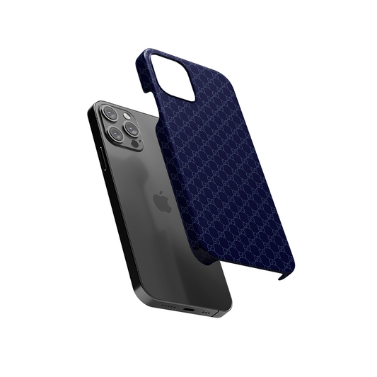 Blue ''G'' Pattern Slim Hard Case