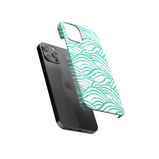 Wave Pattern Slim Hard Case