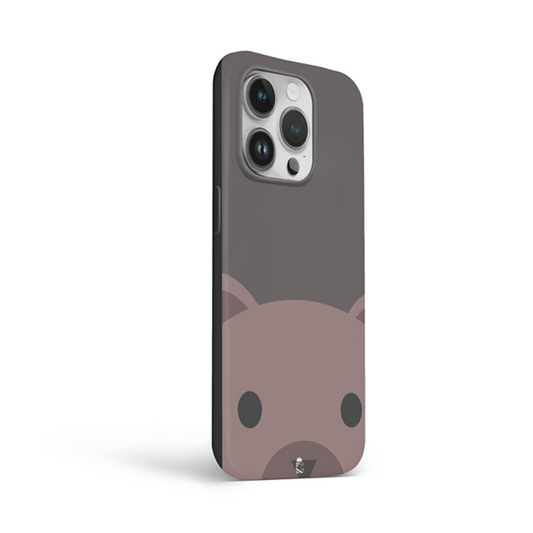Hidden Piggy Flexible Soft Silicone Case