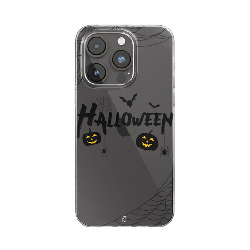 Happy halloween Clear Silicone Case