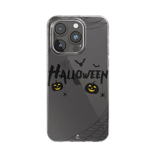 Happy halloween Clear Silicone Case