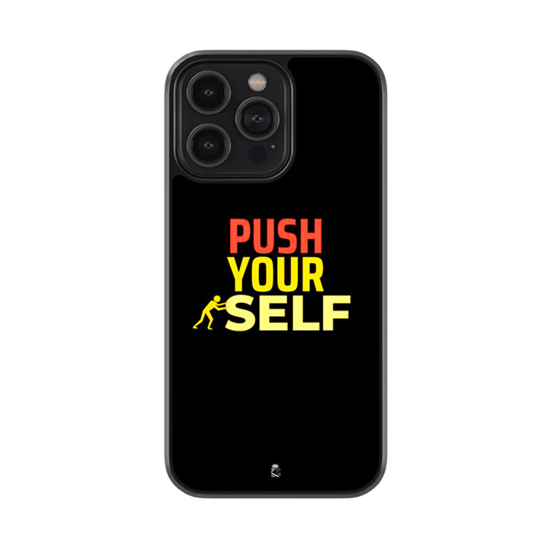 Push Your Self Glass Case