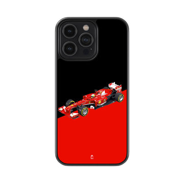 Real F1 Car Glossy Metal Case