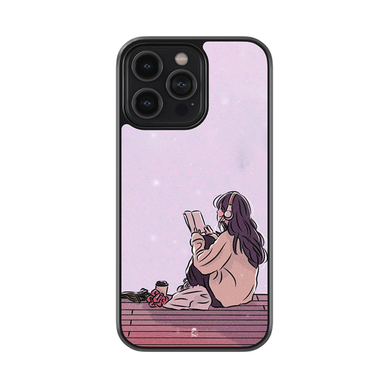 On My Own World Glossy Metal Case