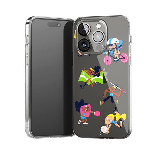 Sports Lover Clear Silicone Case