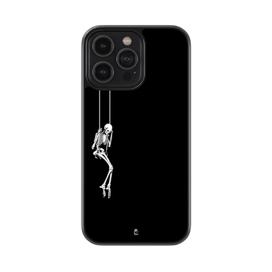 Hanging Skeleton Glossy Metal Case