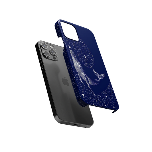 Galaxy Whale Slim Hard Case