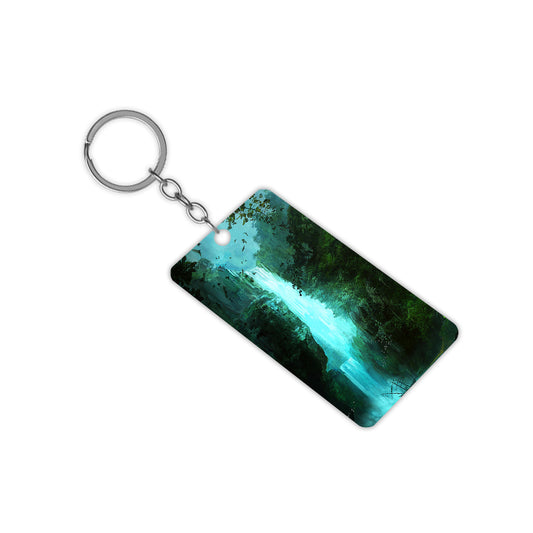 Forest Art Keychain