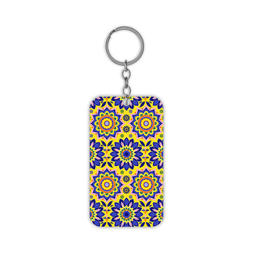 Trippy Florals Keychain