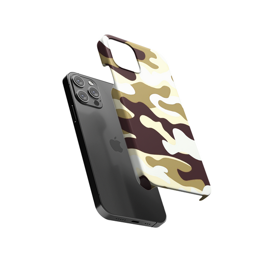 Camo Design Slim Hard Case