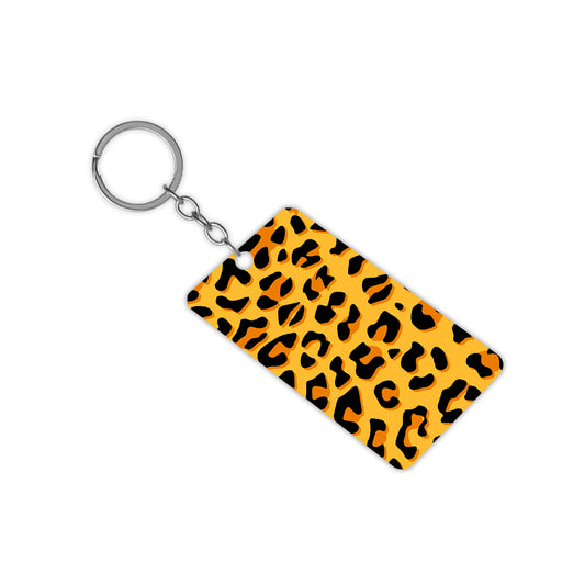 Cheetah Animal Skin Keychain