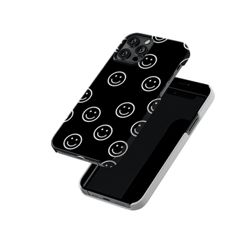 Smilie Pattern Slim Hard Case