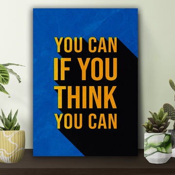You Can if you think You Can Poster
