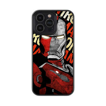 Retro Ironman Glossy Metal Case