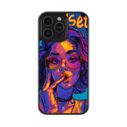 Neon Beauty Glossy Metal Case