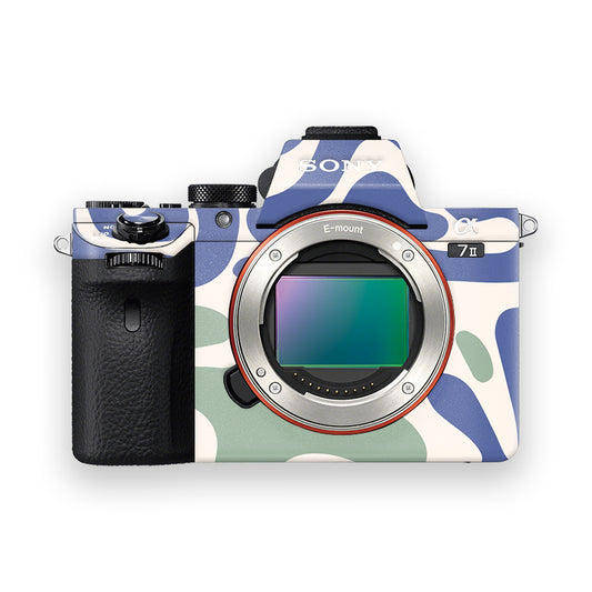 Blue Paint Splash Camera Skin
