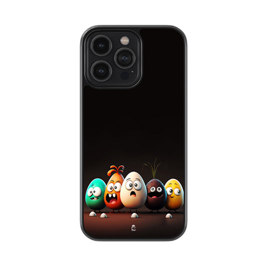 We Are The Eggs Glossy Metal Case