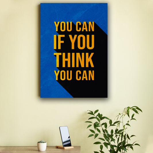 You Can if you think You Can Poster