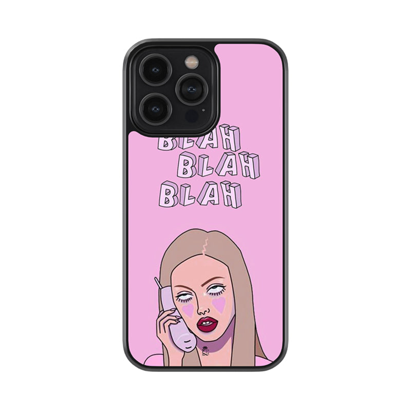 Blah, Blah, Blah Glossy Metal Case