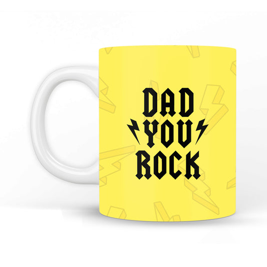 Dad You Rock Coffee Mug