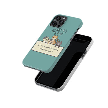 Its my Hooman's Phone Cat Slim Hard Case