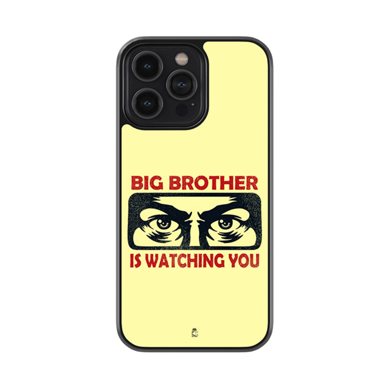 Big Brother is Watching You Glossy Metal Case