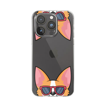 Attitute Dog Clear Silicone Case