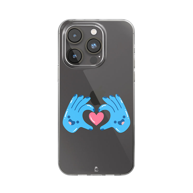 Love for all Clear Silicone Case