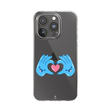 Love for all Clear Silicone Case