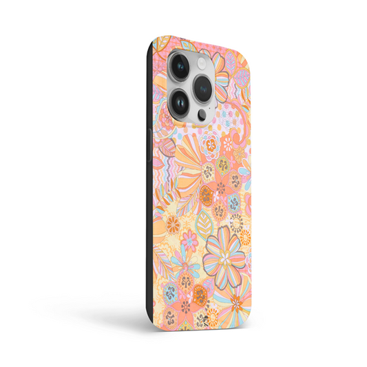 Trippy Flowers Flexible Soft Silicone Case
