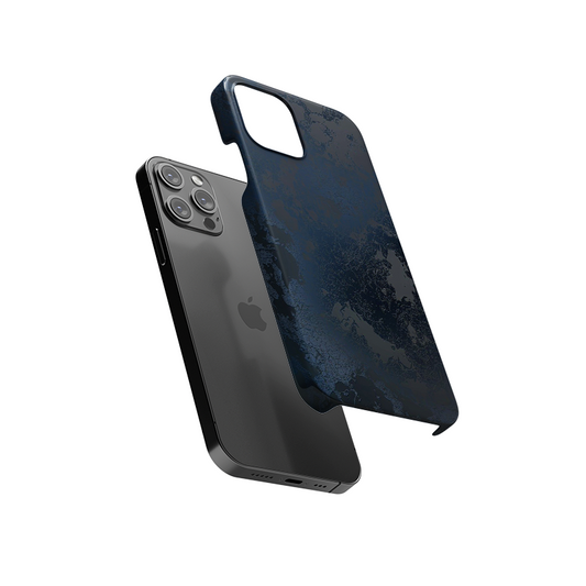 Navy Matte Slim Hard Case
