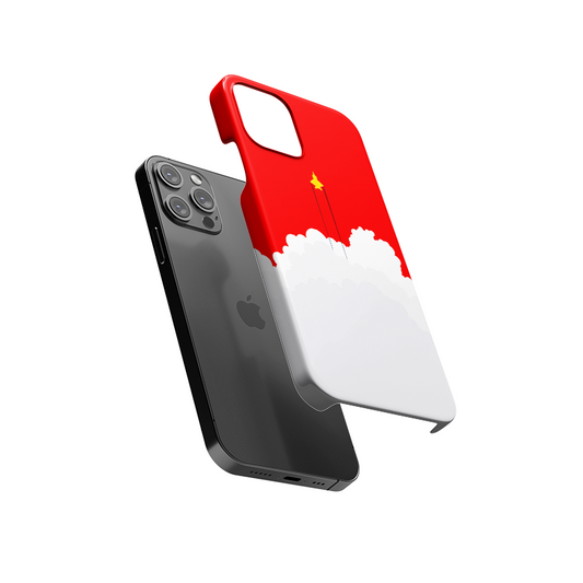 Rocket Above The Cloud Slim Hard Case
