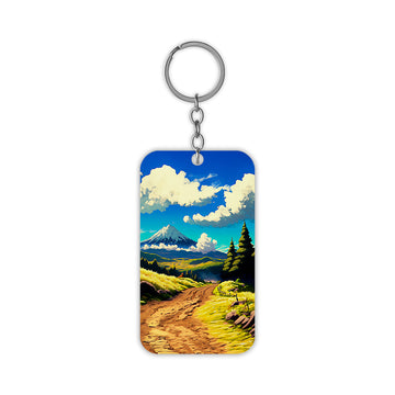 Landscape Keychain