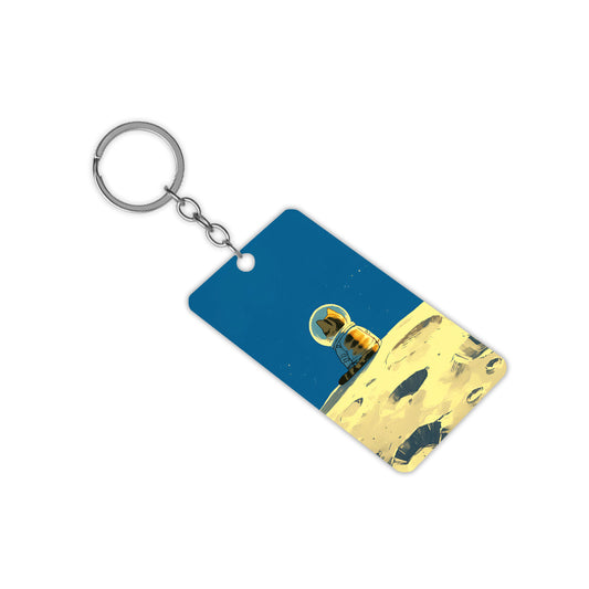 Space Cat Keychain