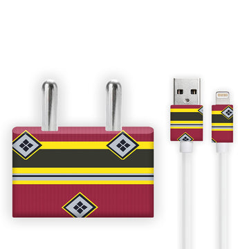 Square Spades Charger Skin