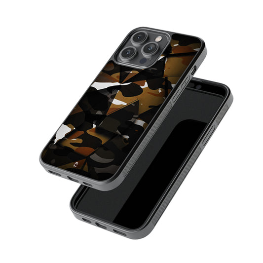 Crystal Camo Glossy Metal Case