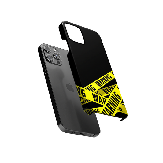 Warning Slim Hard Case