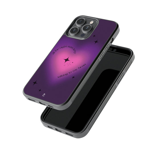 Talking To My Heart Glossy Metal Case