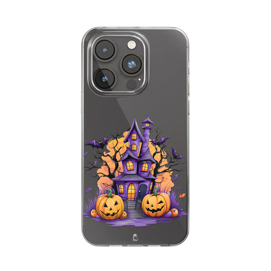 Scary House Clear Silicone Case