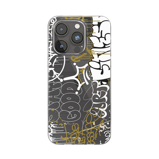 Graffiti Clear Silicone Case