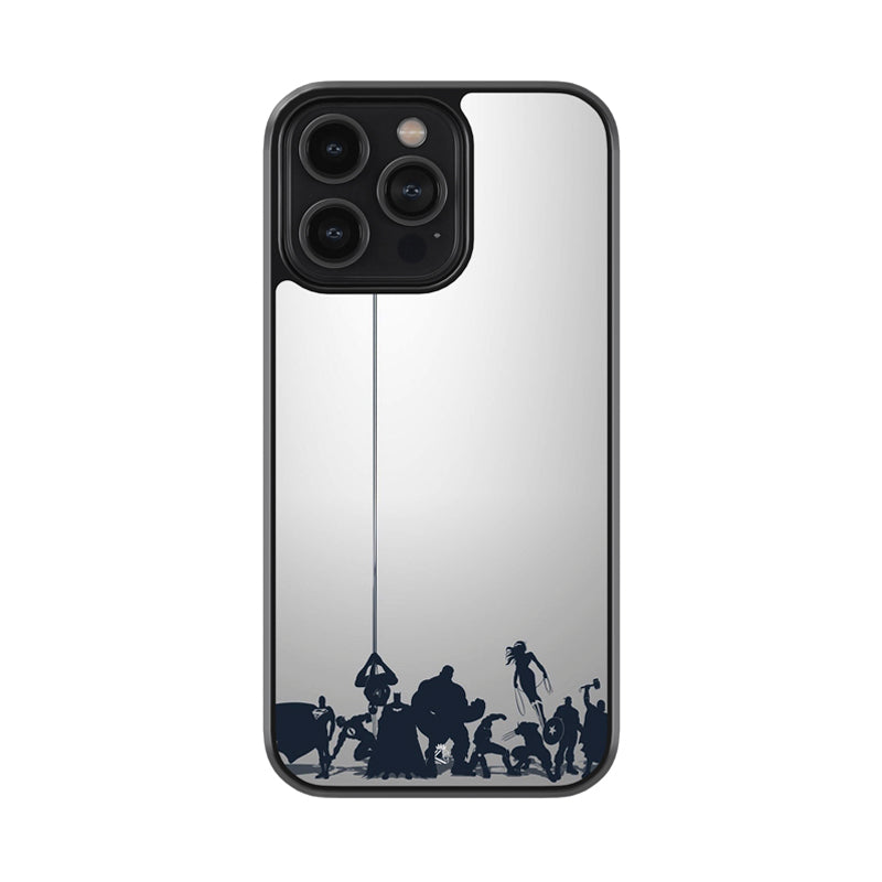 Super Heros Glossy Metal Case